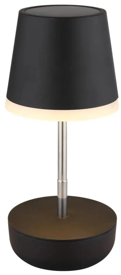 Globo 36638S - Lampada solare LED 10xLED/0,06W/3V IP44 nero