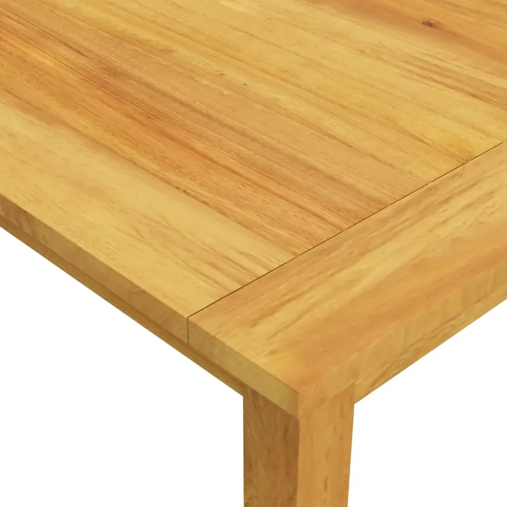 Set mobili da pranzo per giardino 7 pz marrone