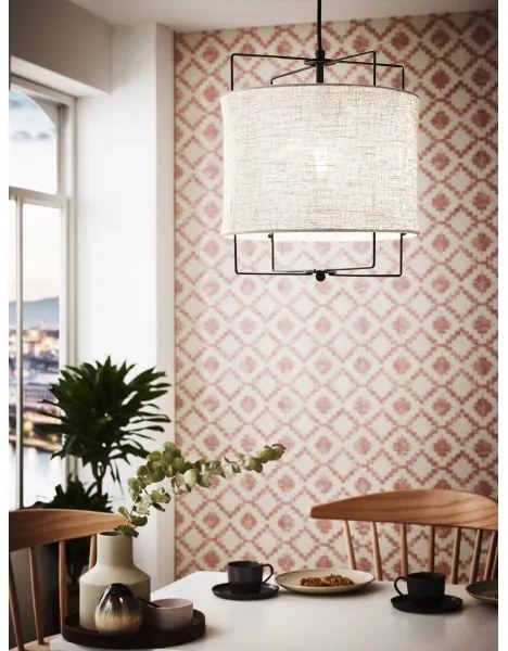 Eglo 79644 - Lampada a sospensione con cavo BRIDEKIRK 1xE27/40W/230V