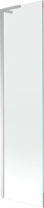 Mexen Next L paravento per vasca da bagno 1-anta 50 x 150 cm, trasparente, cromo - 895-050-000-03-00-01