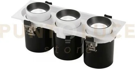 Incasso led outsider bianco 45w 5850lm cct  2700k / 3000k / 4000k 3...