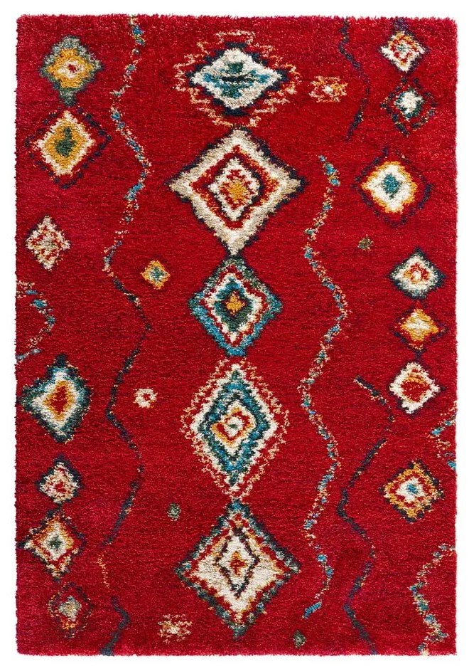 Tappeto rosso , 120 x 170 cm Geometric - Mint Rugs