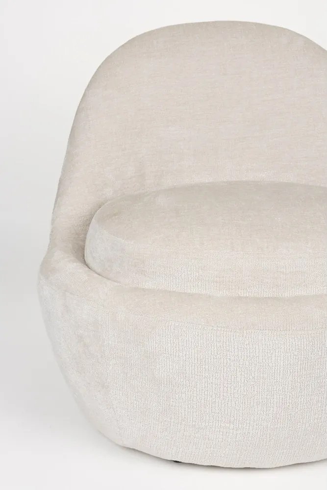 Poltrona color crema Nash – White Label