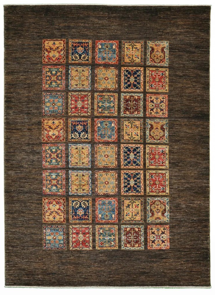 Bakhtiar Tappeto orientale 170x230 Marrone (Pakistan) Annodato A Mano