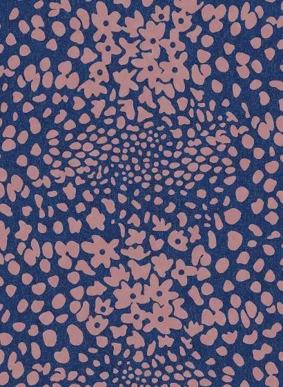 Eijffinger Carta da parati Vivid 5 - Blau/ Rosa