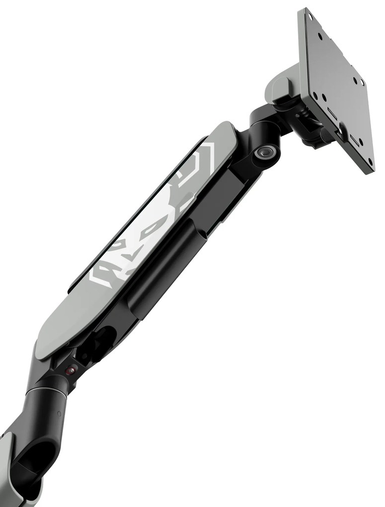 Supporto per monitor da 49" grigio-nero con LED RGB X-ARM