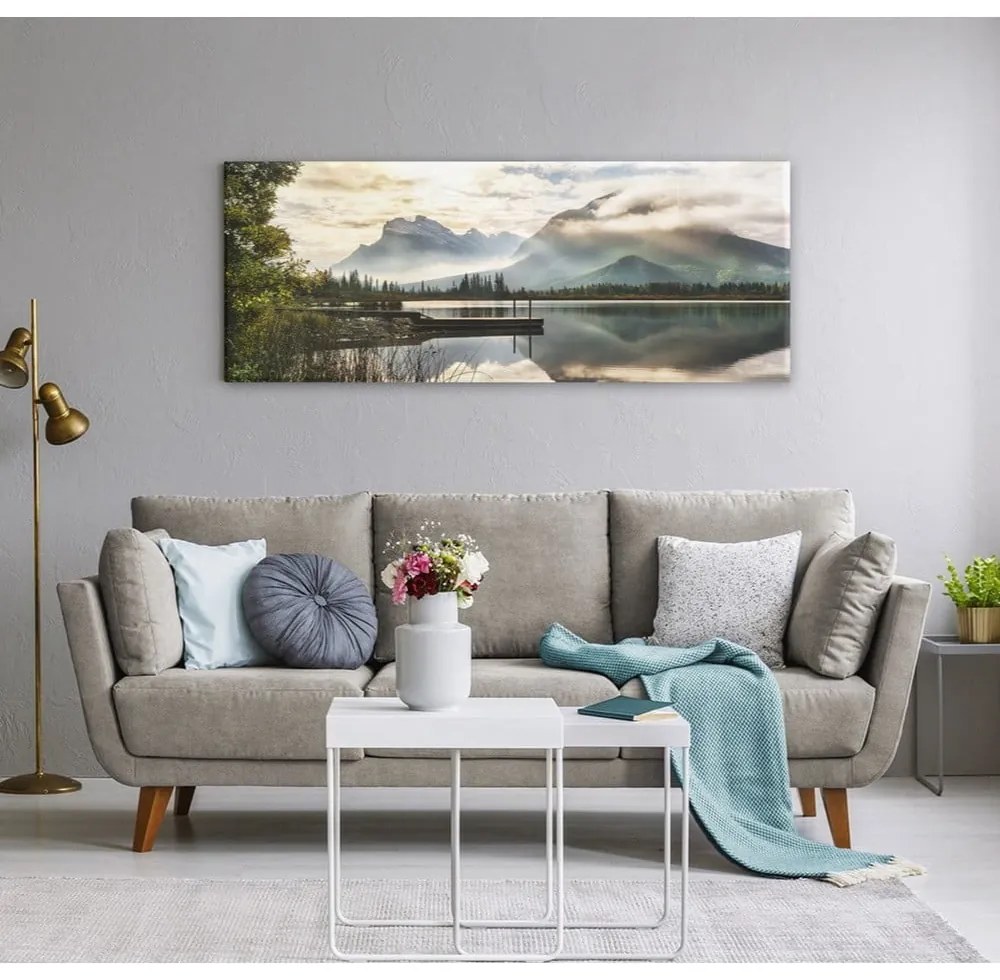 Immagine su tela, 150 x 60 cm Lake - Styler