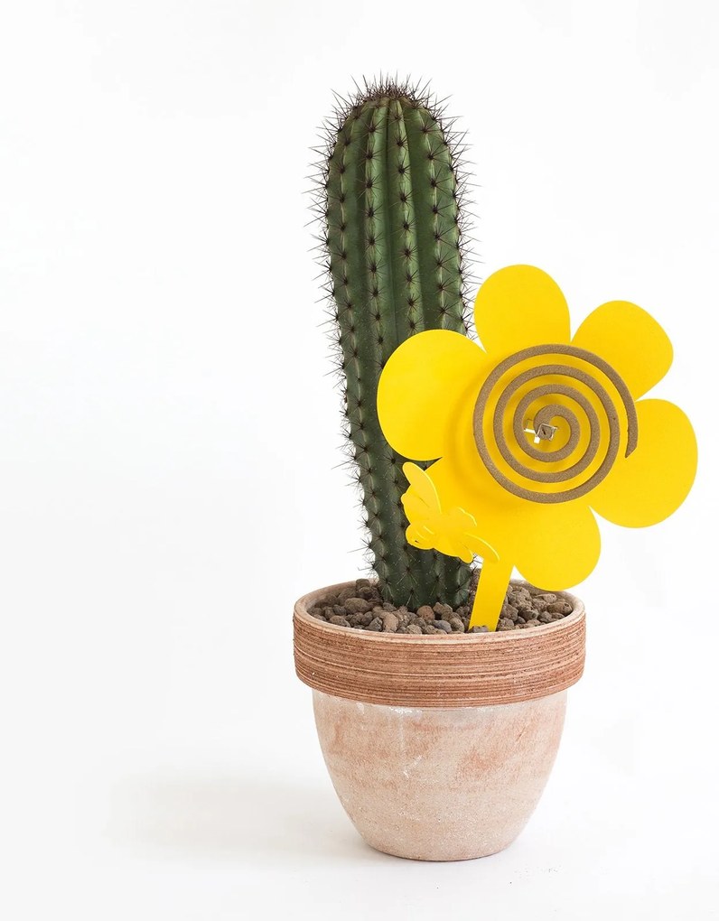 Porta Zampirone Ape sul fiore da vaso 1