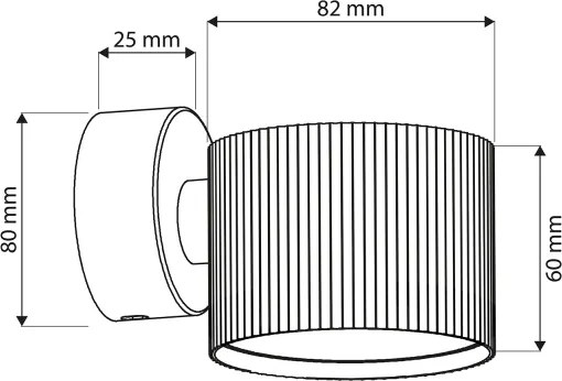 BRILAGI - LED RGB dimmerabile, faretto da parete STRIPY 1xGX53/14W/230V Wi-Fi Tuya, nero