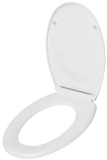Sedile wc dedicato Incea serie Iside con chiusura rallentata e sgancio rapido