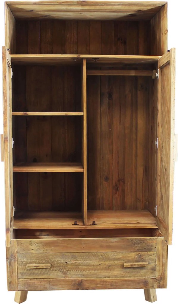 PINUS - armadio due ante in pino riciclato