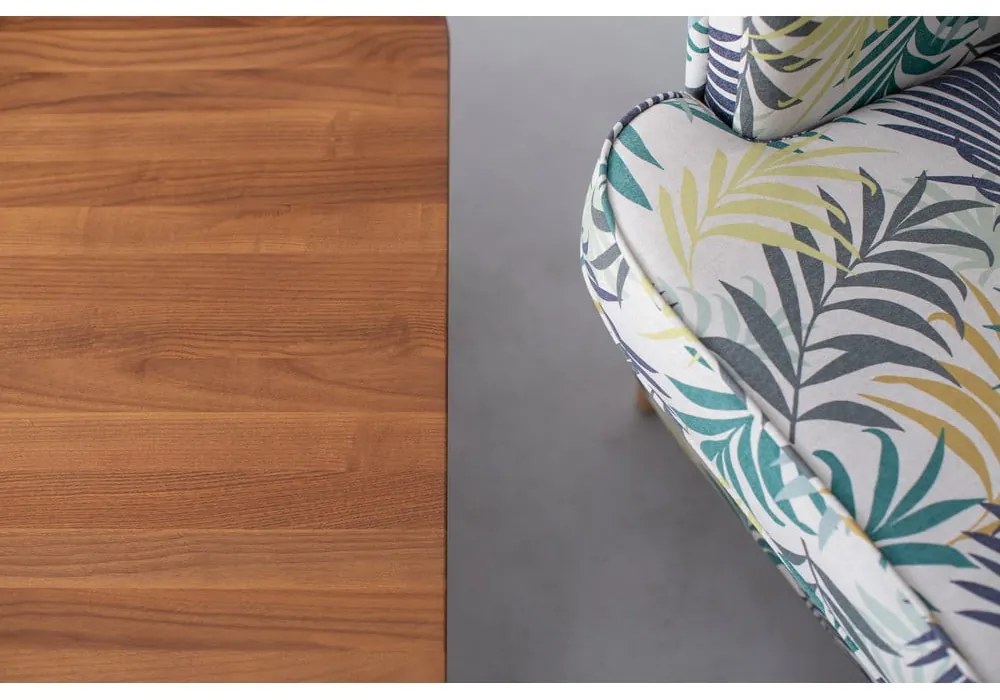 Tavolino in legno di frassino, 110 x 110 cm Contrast Tetra - Ragaba