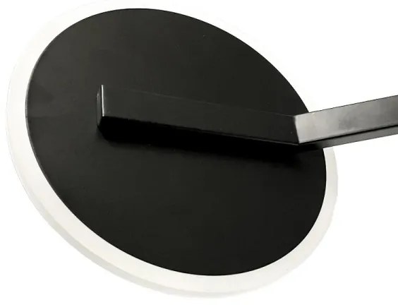 Lampadario a plafone LED dimmerabile LED/86W/230V 3000-6500K nero + telecomando