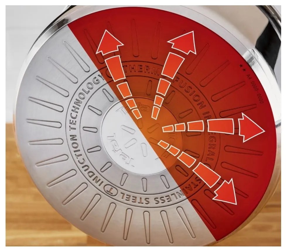 Set di pentole in acciaio inox 6 pezzi Delicious B925S655 - Tefal