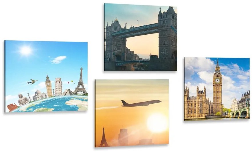 Set di quadri – Per gli amanti di Londra