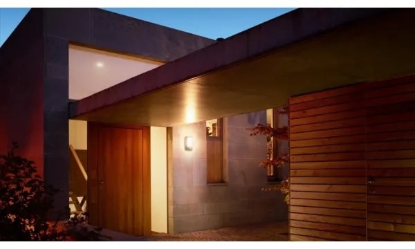 Steinel 069155 - Applique da esterno L 12 1xE27/60W/230V IP44 antracite