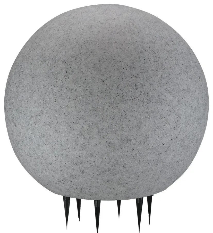 Lampada da esterno ARGENTO 1xE27/15W/230V diametro 50 cm IP65 grigio