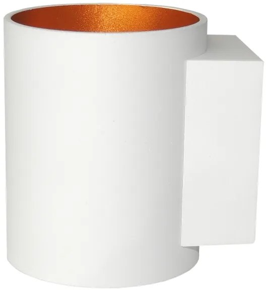 Applique SQUALLA TUBA 1xG9/50W/230V bianco/oro