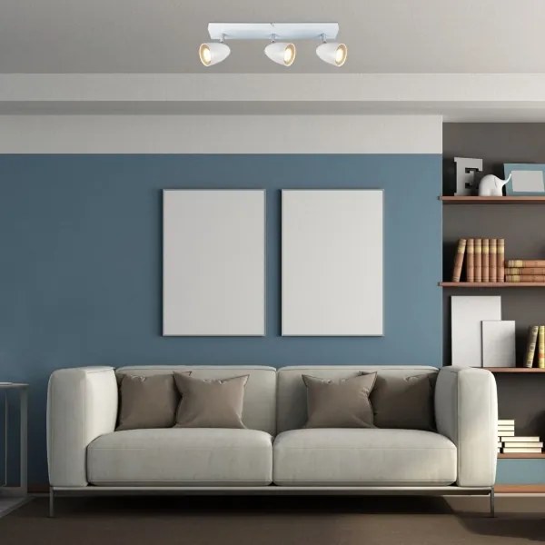 Rabalux 73020 - Faretto PERICO 3xGU10/5W/230V bianco