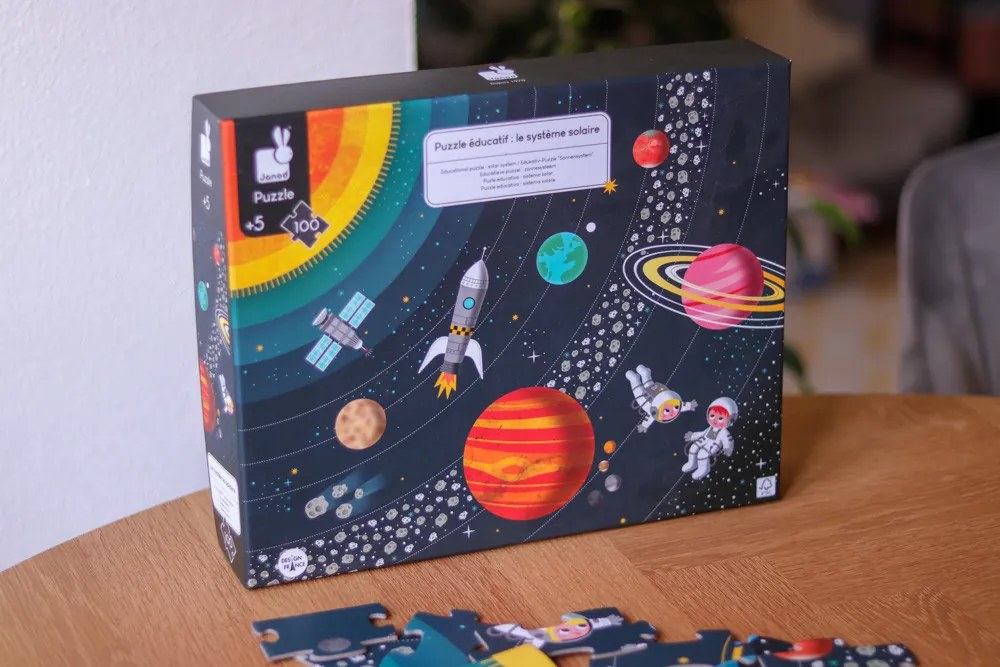 Puzzle Educativo - Sistema Solare - 100 pezzi
