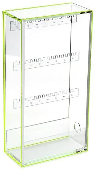 Scatola-Portagioie polipropilene (13 x 25 x 6,7 cm) - Verde