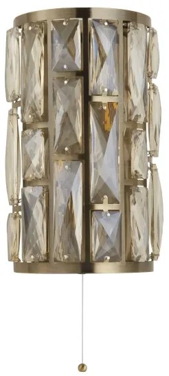 Searchlight 6582-2AB - Applique BIJOU 2xE27/60W/230V ottone