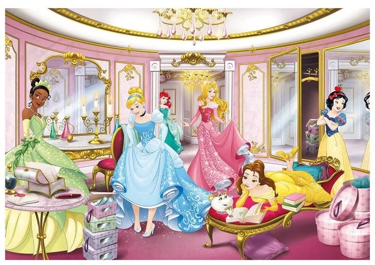 Fotomurale Princess mirror, multicolore