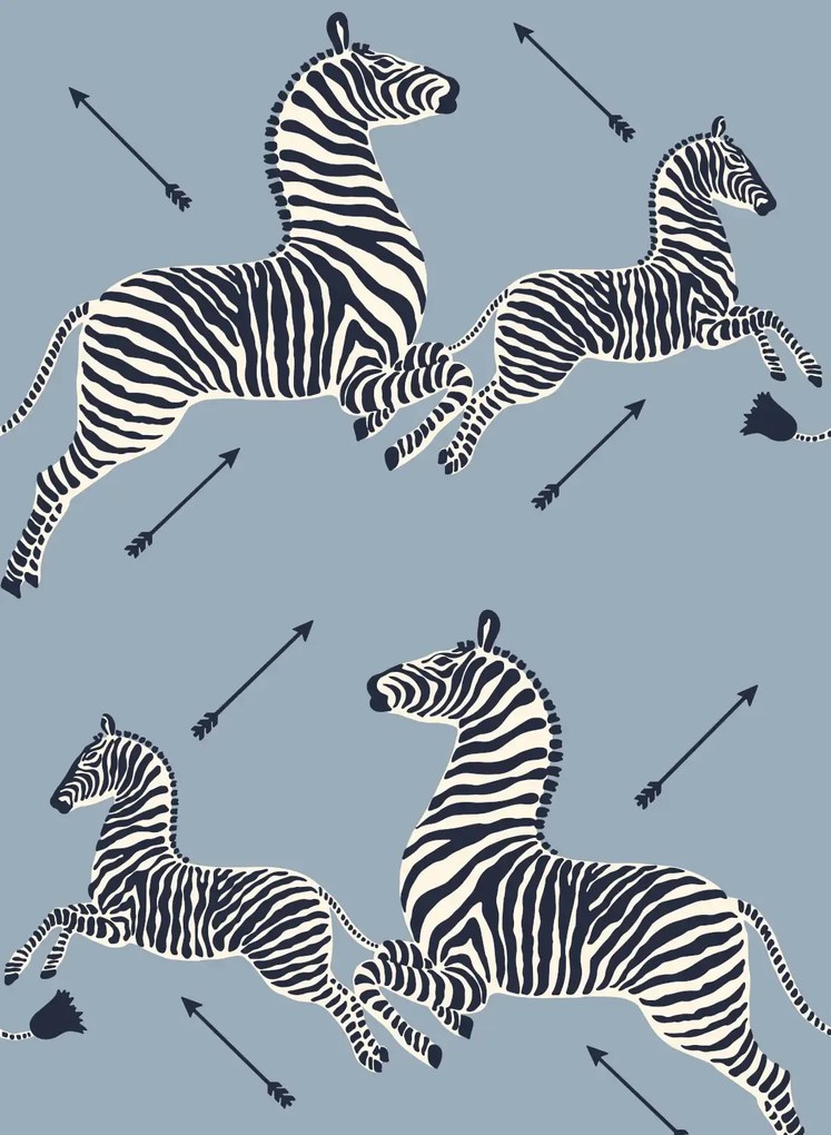 Jannelli & Volpi Carta da parati Zebras - 26004