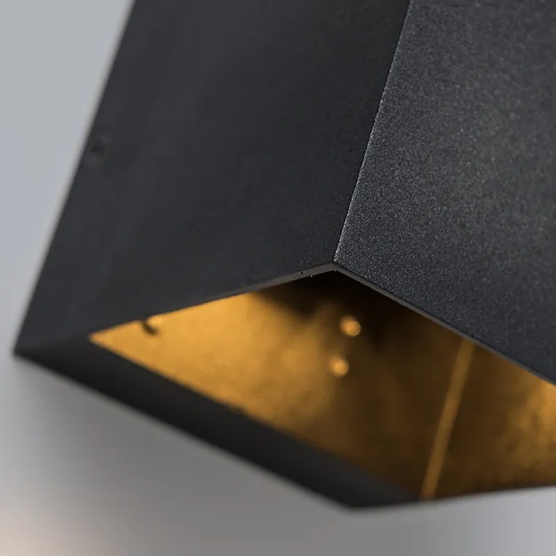 Set di 4 applique moderne nere - Transfer