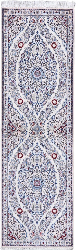 Nain Tappeto persiano 210 x 60 (Iran) Annodato A Mano