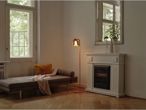 Osram - Lampada da terra DECOR COROLLE 1xE27/15W/230V arancione