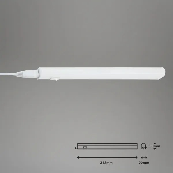 Brilo - Lampada sottopensile LED/4W/230V 4000K 31,3 cm