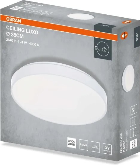 Osram - Plafoniera LED CEILING LUXO LED/24W/230V Ø 38 cm bianca