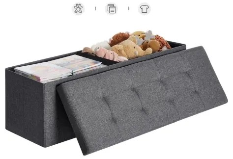 Panca SULTAN grigio scuro