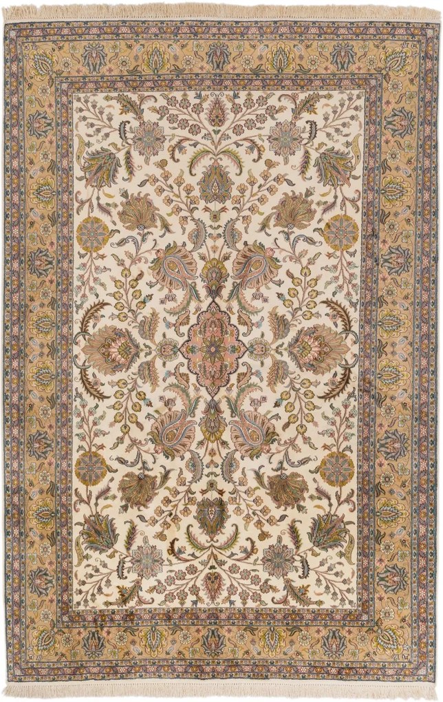 Cashmere Silk Tappeto 280x190 (Indian) Annodato A Mano