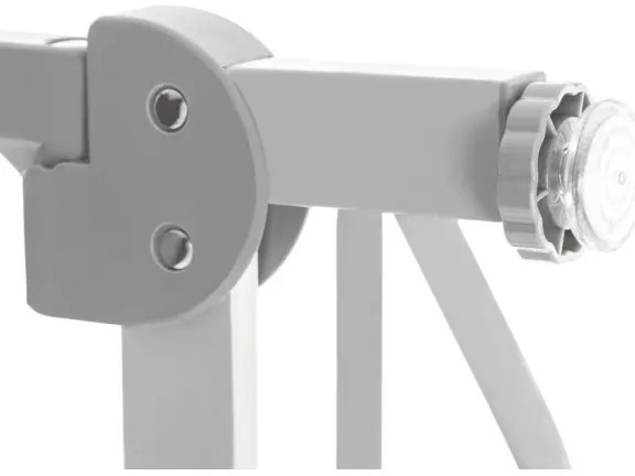 Lionelo - Barriera di sicurezza TRUUS SLIM grigia