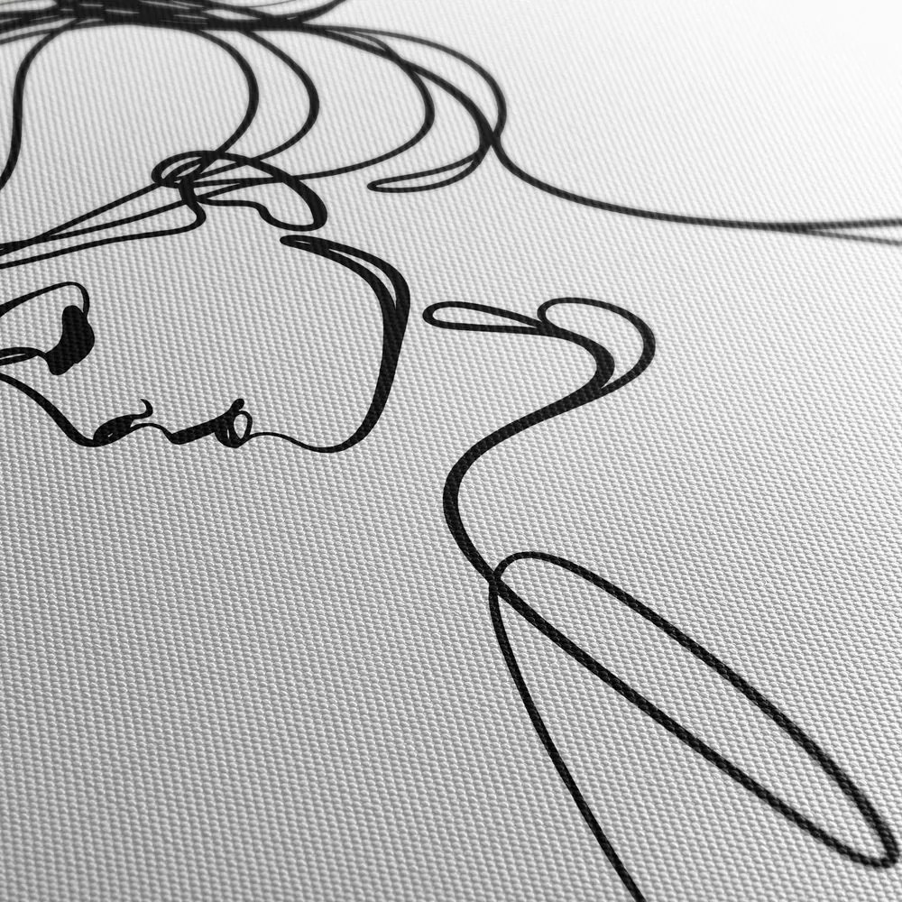 Quadro su tela – Linee e grazia