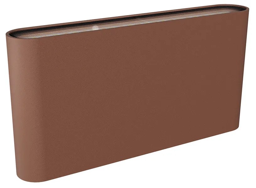 Applique LED 12W Bidirezione IP65 CCT Bianco Variabile - Corten