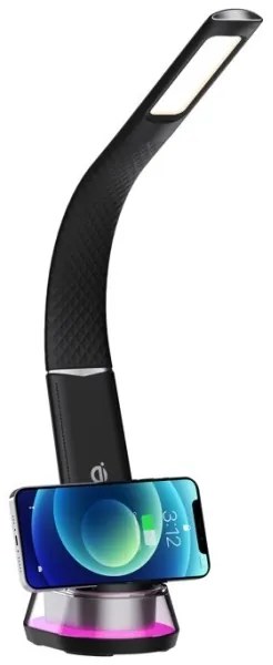 Immax 08973L - LED RGB Lampada da tavolo dimmerabile CORELLA LED/7W/12/230V nero