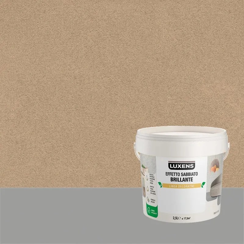 Pittura decorativa LUXENS sabbiato marrone terra di vega 2.5 l