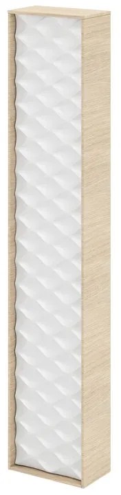Colonna per mobile bagno Neo Frame SENSEA 1 anta P 17 x L 30 x H 154 cm laccato legno