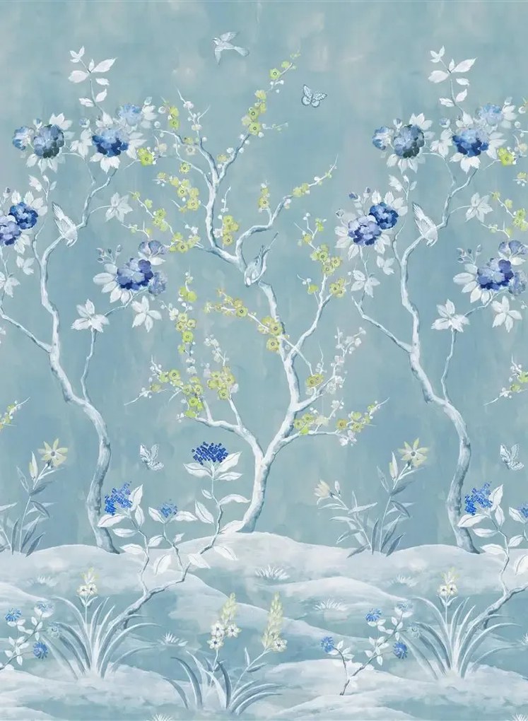 Designers Guild Carta da parati panoramica Manohari - Delft