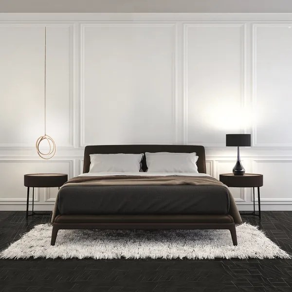 Lampada a sospensione GOLDEN in metallo verniciato Oro a LED D35 cm