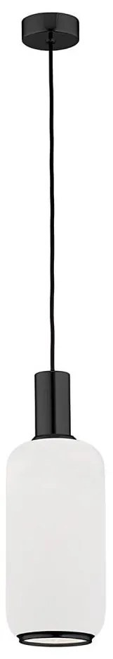 Argon 8563 - Lampadario a sospensione con filo SAGUNTO PLUS 1xE27/15W/230V diametro 14 cm nero
