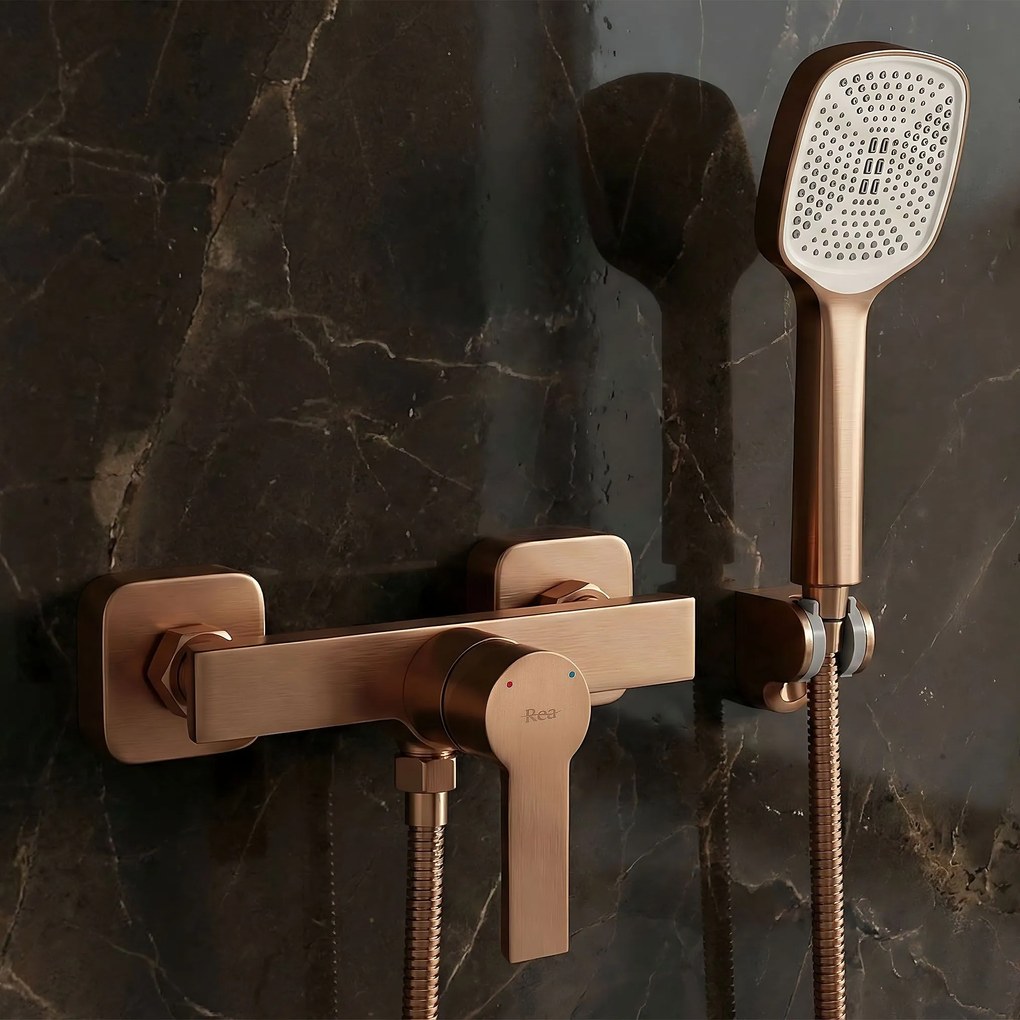 Rubinetto doccia REA ARGUS Brush Copper