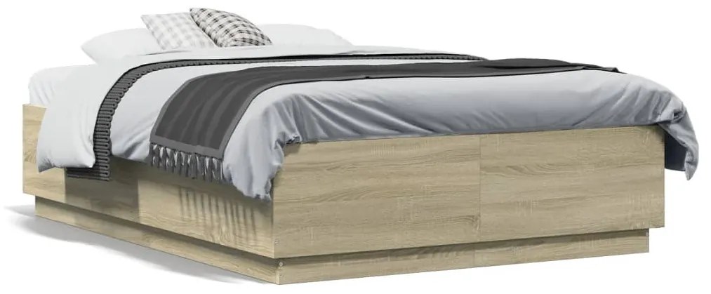 Giroletto Luci Led Rovere Sonoma 120x190 Cm Legno Multistrato /