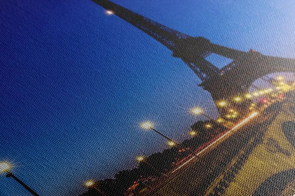 Quadro su tela – Torre Eiffel di notte