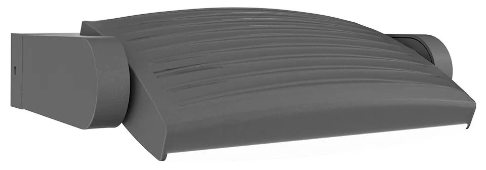 Applique da Esterno Orientabile 12W IP65 CCT con LED OSRAM - Antracite