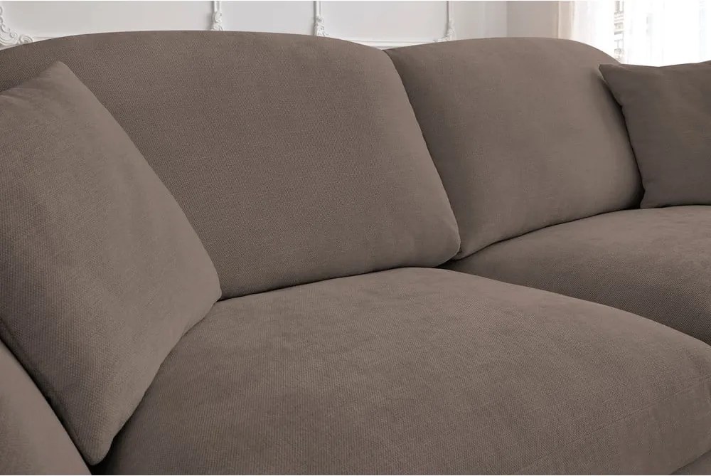 Divano marrone allungabile 235 cm Cezanne – Bobochic Paris