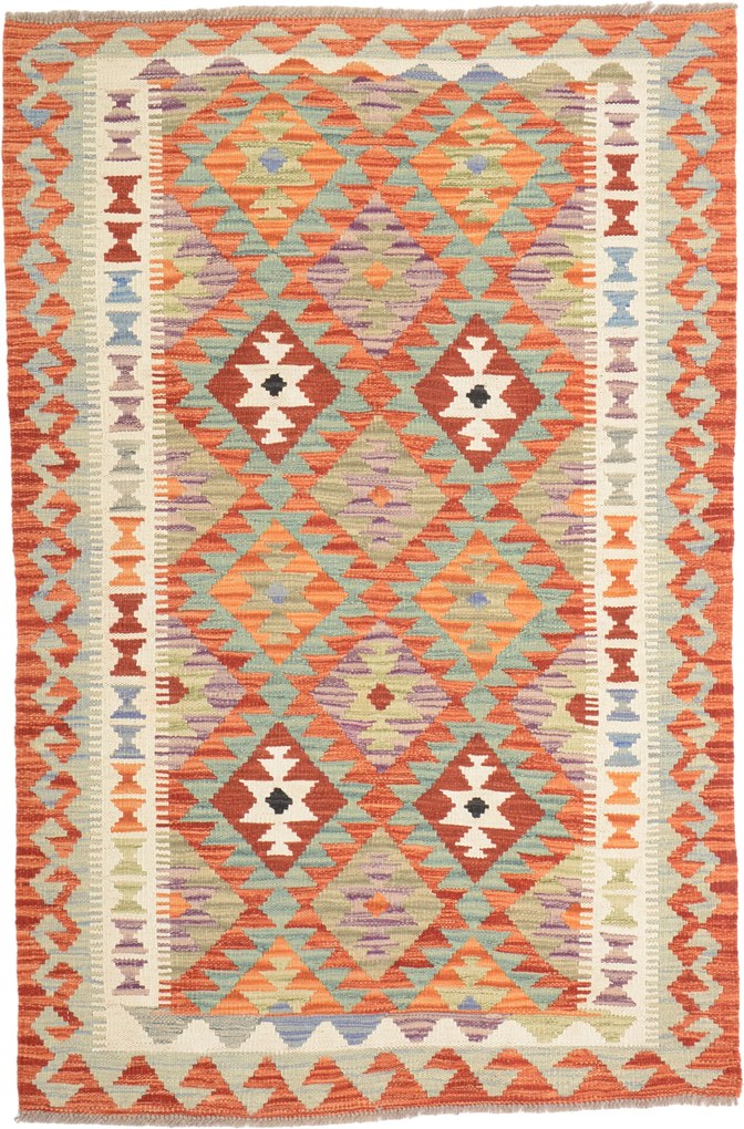 Kilim Tappeto 150x100 (Pakistan) Annodato A Mano